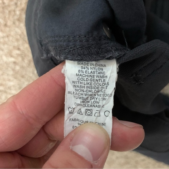 Prana Women’s Charcoal Gray Brenna Pants Size 8 - Picture 7 of 8